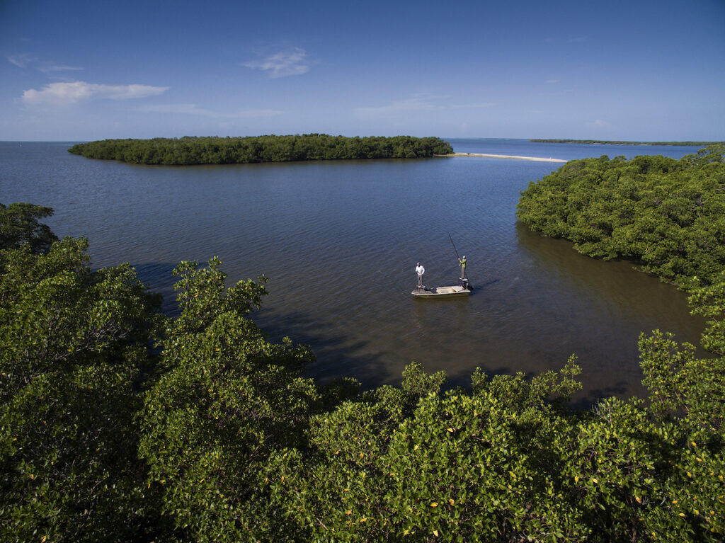 Anglers explore the northern Everglades. Photo: Nick Shirghio