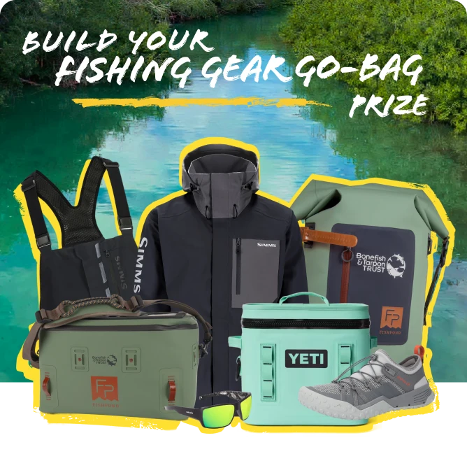 build your fishing gear go-bag prize