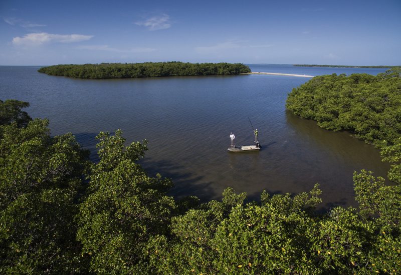 Anglers explore the northern Everglades. Photo: Nick Shirghio